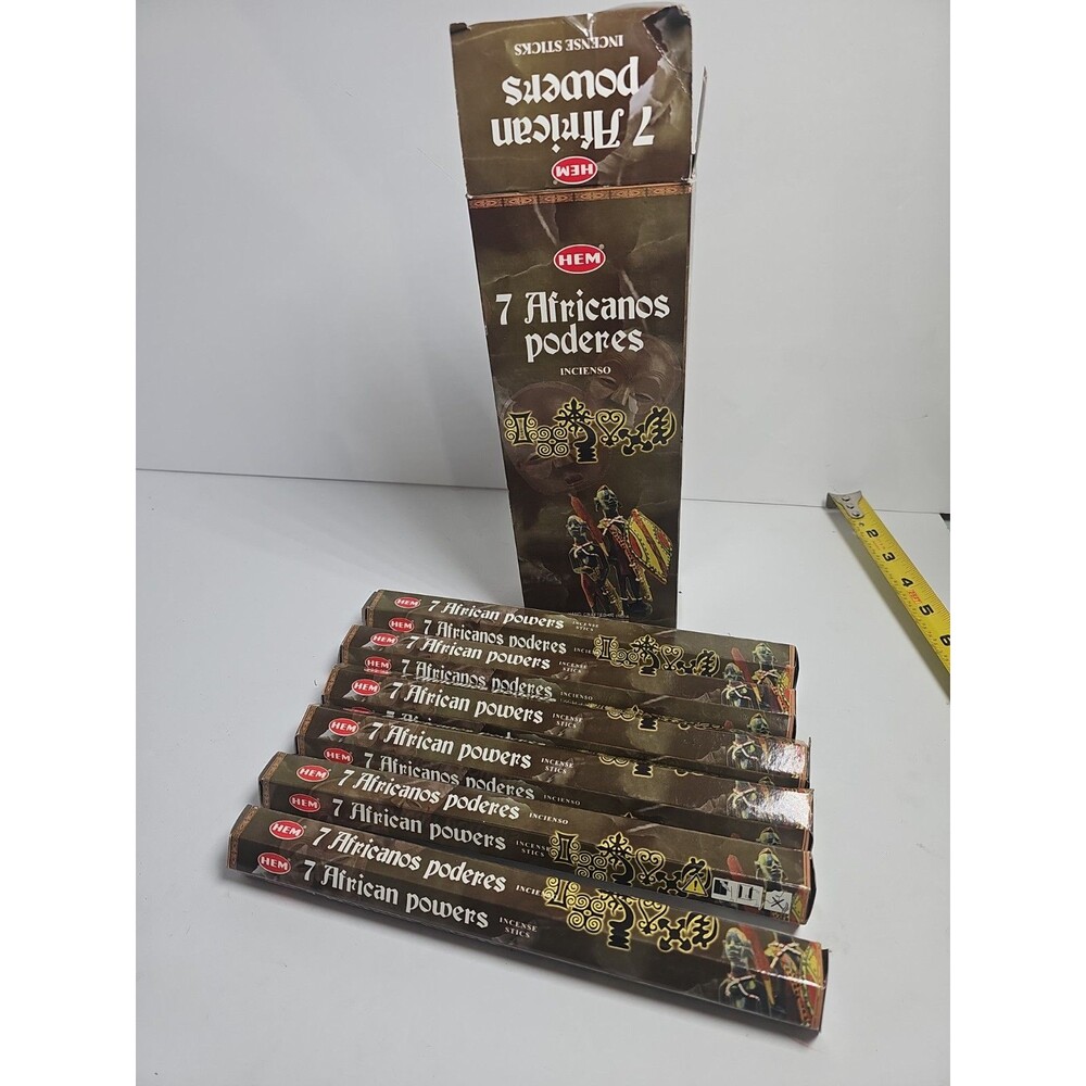 7 African Powers by Hem - Aromatherapy 6 Packs Of 20. Total 120